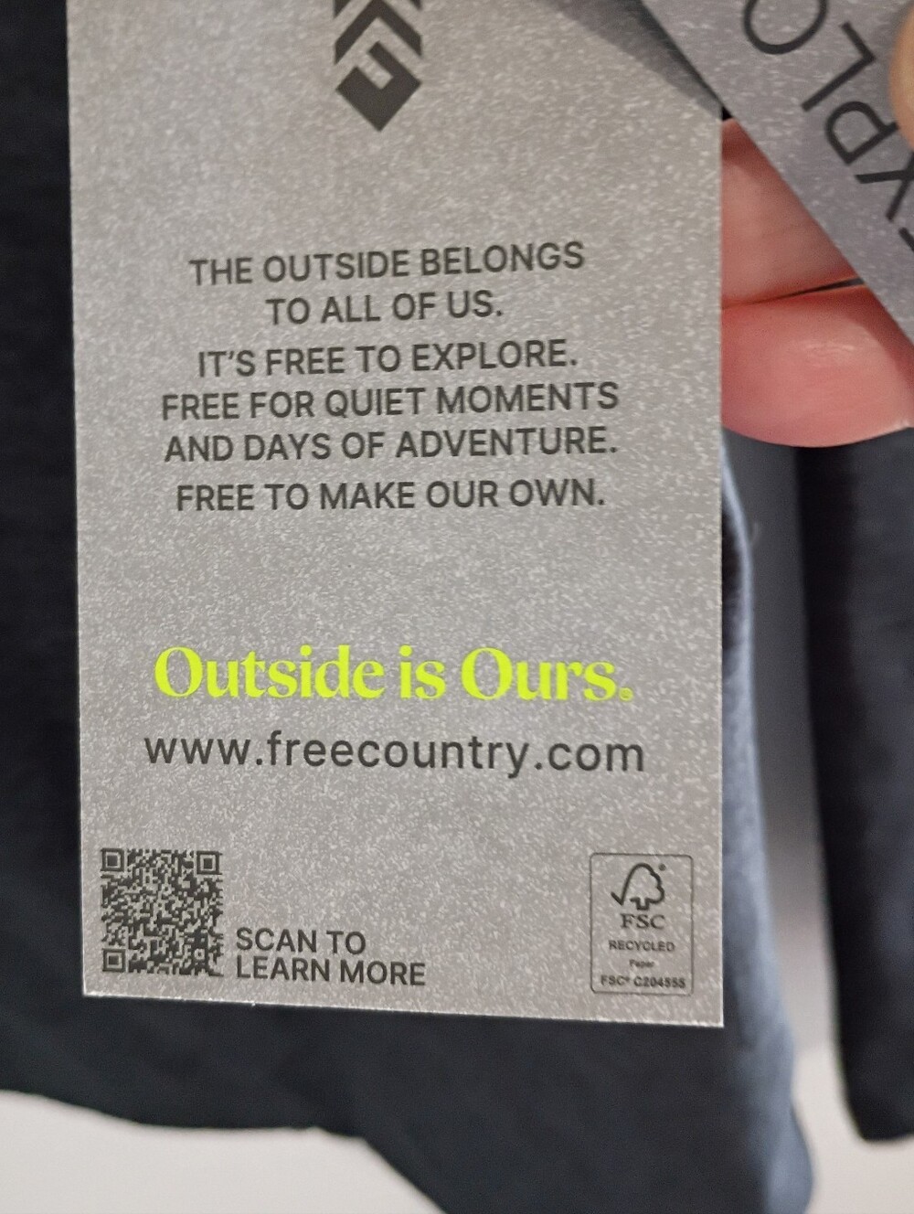 NWT Free Country Sweatshirt. - Picture 6 of 10